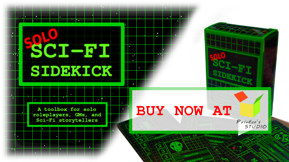 Solo Sci-Fi Sidekick – Now Available from PrinterStudio!